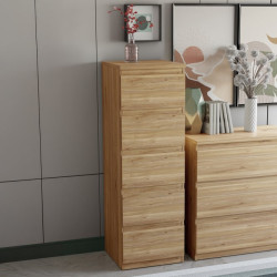 Edmore EMOK311 dąb mauvella – komoda słupek z szufladami