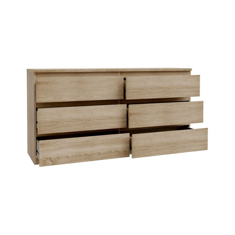 Edmore EMOK221 dąb sonoma – szeroka komoda 150 cm