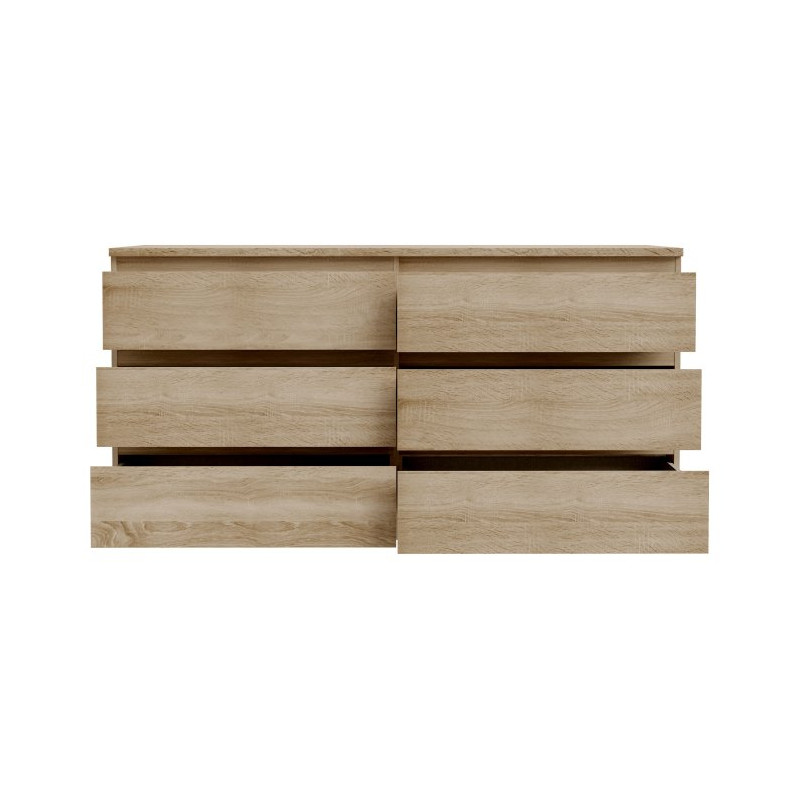 Edmore EMOK221 dąb sonoma – szeroka komoda 150 cm