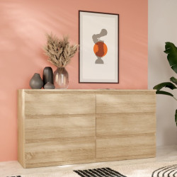 Edmore EMOK221 dąb sonoma – szeroka komoda 150 cm