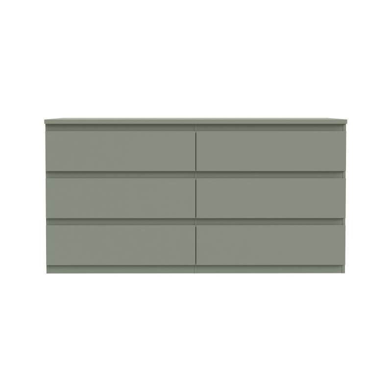 Edmore EMOK221 szałwiowa zieleń – szeroka komoda 150 cm