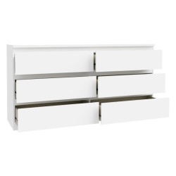 Edmore EMOK221 biały – szeroka komoda 150 cm