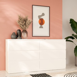 Edmore EMOK221 biały – szeroka komoda 150 cm