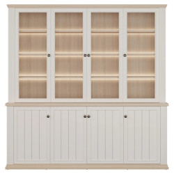 Duży regał 200 cm Pontypool – funkcjonalna zabudowa wnętrza