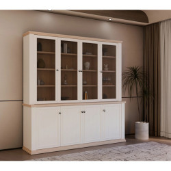 Duży regał 200 cm Pontypool – funkcjonalna zabudowa wnętrza