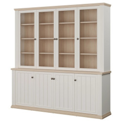 Duży regał 200 cm Pontypool – funkcjonalna zabudowa wnętrza