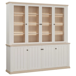 Duży regał 200 cm Pontypool – funkcjonalna zabudowa wnętrza