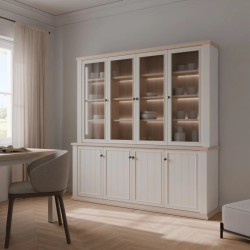 Duży regał 200 cm Pontypool – funkcjonalna zabudowa wnętrza