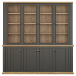 Duży regał 200 cm Pontypool – funkcjonalna zabudowa wnętrza