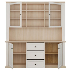 Kredens z nadstawką Pontypool – funkcjonalny bufet do wnętrz