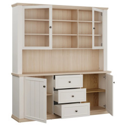 Kredens z nadstawką Pontypool – funkcjonalny bufet do wnętrz