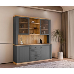 Kredens z nadstawką Pontypool – funkcjonalny bufet do wnętrz