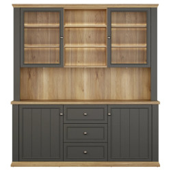 Kredens z nadstawką Pontypool – funkcjonalny bufet do wnętrz