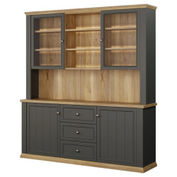 Kredens z nadstawką Pontypool – funkcjonalny bufet do wnętrz