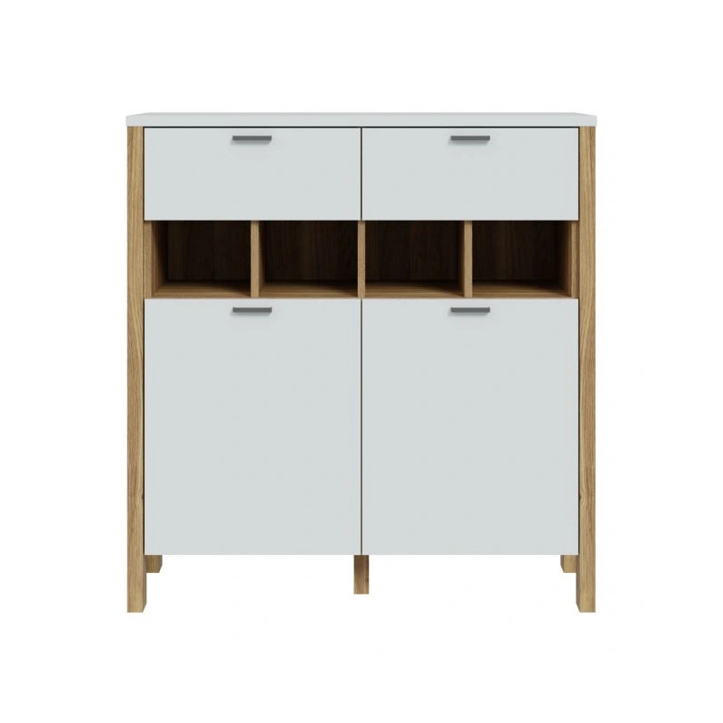 Komoda Saitama SQMK221-M826 Dąb Mauvella/Secret Grey Meble Forte