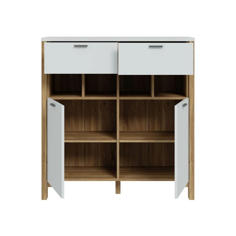 Komoda Saitama SQMK221-M826 Dąb Mauvella/Secret Grey Meble Forte