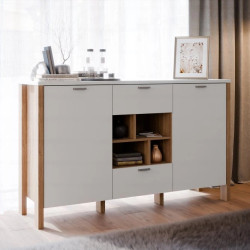 Komoda Saitama SQMK231-M826 Dąb Mauvella/Secret Grey Meble Forte