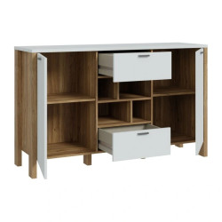 Komoda Saitama SQMK231-M826 Dąb Mauvella/Secret Grey Meble Forte