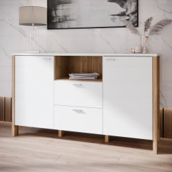 Komoda Saitama SQMK232-M826 Dąb Mauvella/Secret Grey Meble Forte