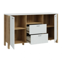 Komoda Saitama SQMK232-M826 Dąb Mauvella/Secret Grey Meble Forte