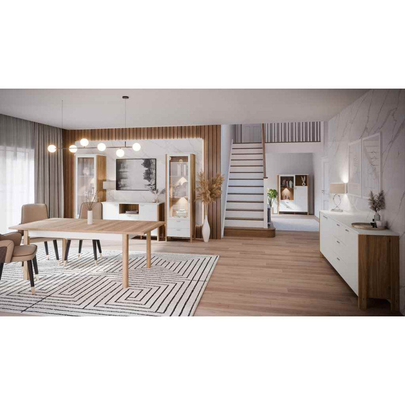 Komoda SAITAMA 206 cm – duża, pojemna i stylowa | Domowanie.pl