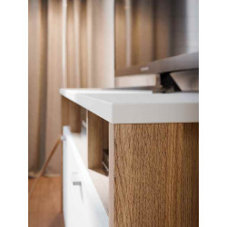 Witryna szklana SAITAMA 110 cm – styl loftowy | Domowanie.pl