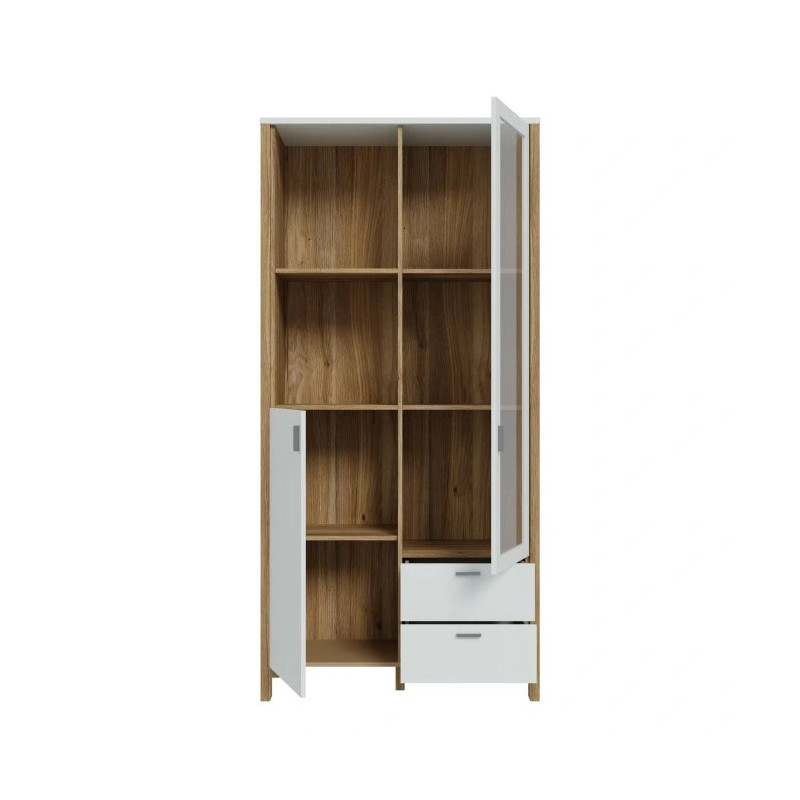 Witryna Saitama SQMV721R-M826 Dąb Mauvella/Secret Grey Meble Forte