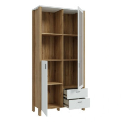 Witryna Saitama SQMV721R-M826 Dąb Mauvella/Secret Grey Meble Forte