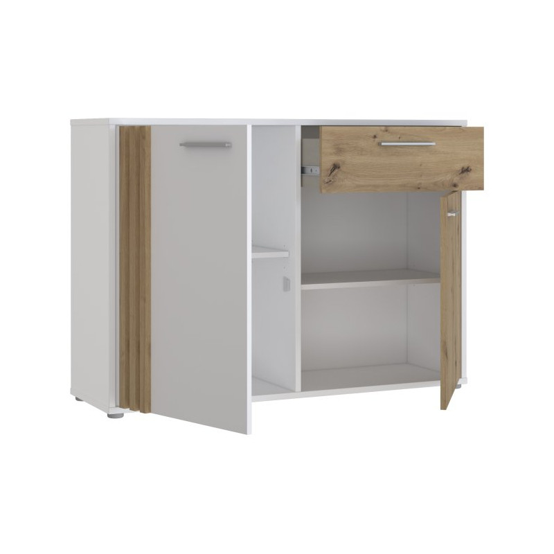 Biała komoda z szufladą Cardigan CDGK222 | Meble Forte