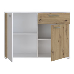 Biała komoda z szufladą Cardigan CDGK222 | Meble Forte