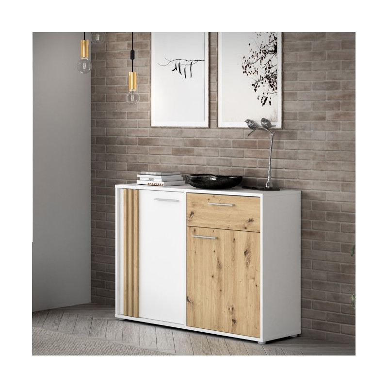 Biała komoda z szufladą Cardigan CDGK222 | Meble Forte