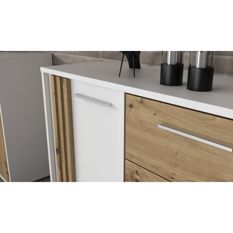 Biała komoda z szufladą Cardigan CDGK222 | Meble Forte