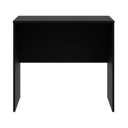 Czarne małe biurko 80x50 cm Dubberly – kompaktowa przestrzeń pracy