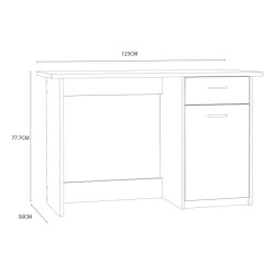 Biurko z szufladą Balios BOSB211 – wygodna organizacja pracy