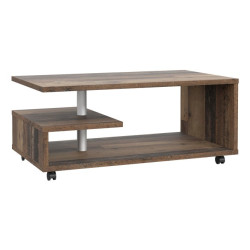 Bailey BL1T01 – stolik kawowy na kółkach old wood vintage