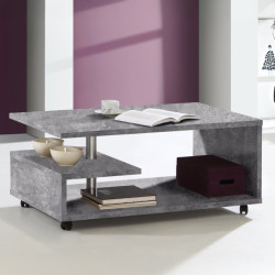 Bailey BL1T01 – stolik kawowy na kółkach beton