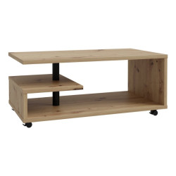 Bailey BL1T01 – stolik kawowy na kółkach dąb artisan