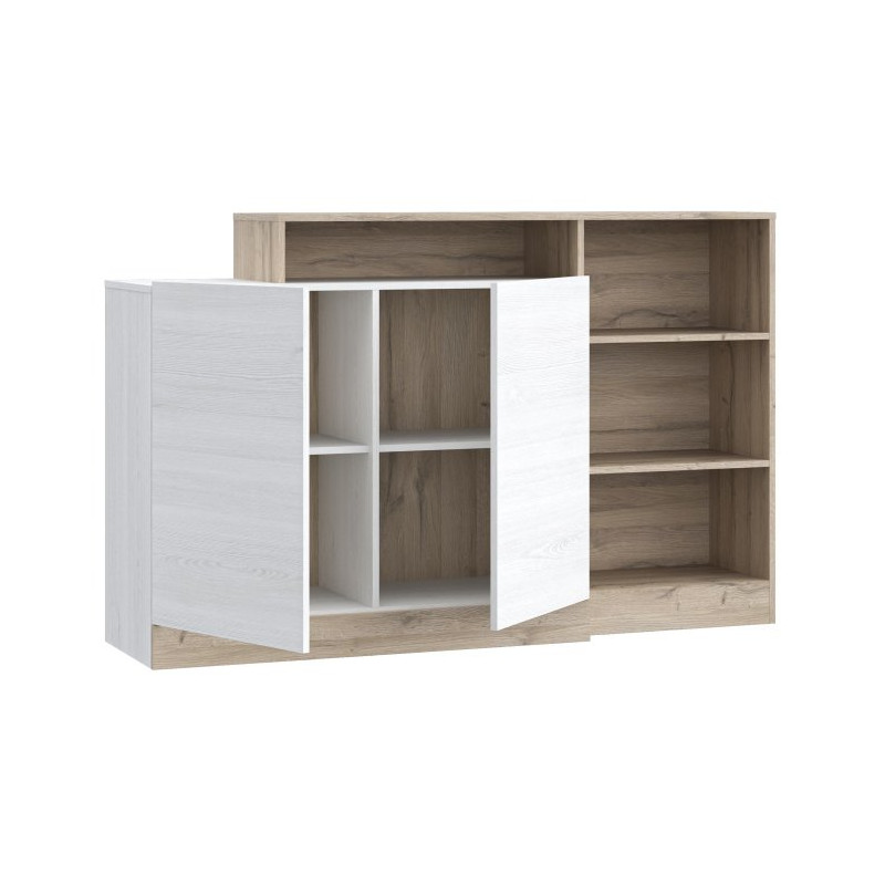 Nowoczesna komoda Bodil BDLK233R – funkcjonalne przechowywanie