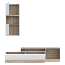 Meblościanka Bodil BDLM02L – nowoczesna aranżacja salonu