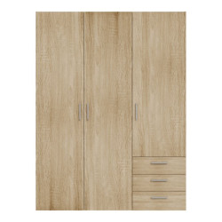 Szafa Brooklyn BRKS831 140 cm – funkcjonalna garderoba