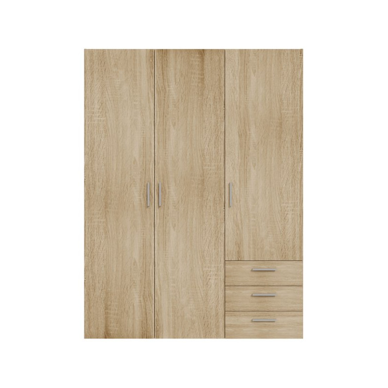 Szafa Brooklyn BRKS831 140 cm – funkcjonalna garderoba