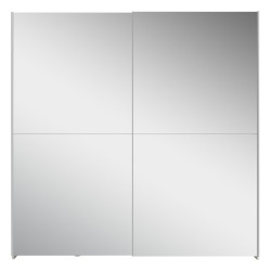 Szafa przesuwna z lustrem 190 cm Schach&matt | biały