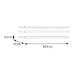 SHMD829 – zestaw 3 półek do szafy Schach&Matt