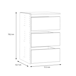 Kontenerek do szafy Sophistispace SSQC351 | Meble Forte