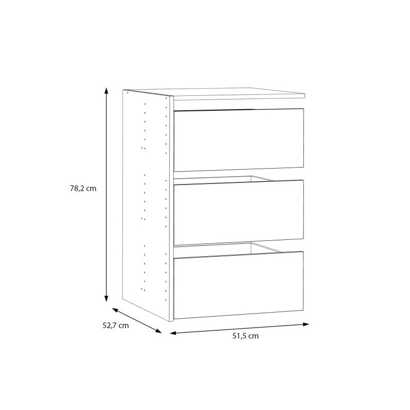 Kontenerek do szafy Sophistispace SSQC351 | Meble Forte