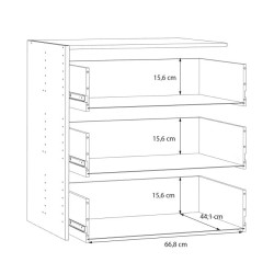Kontenerek do szafy Sophistispace SSQC371 | Meble Forte