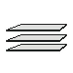 ALBD92 – zestaw 3 półek do szafy WINN  2 | Meble Forte