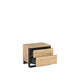 Stolik nocny z oświetleniem Quant QS-03 Lenart Kolekcja Quant