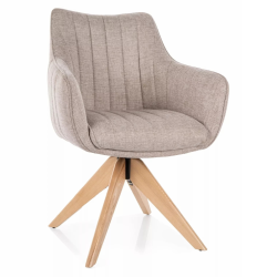 Krzesło obrotowe Azalia D Brego 31 jasny beż