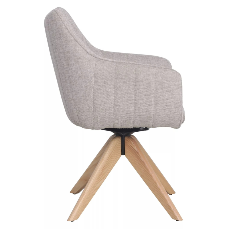 Krzesło obrotowe Azalia D Brego 31 jasny beż